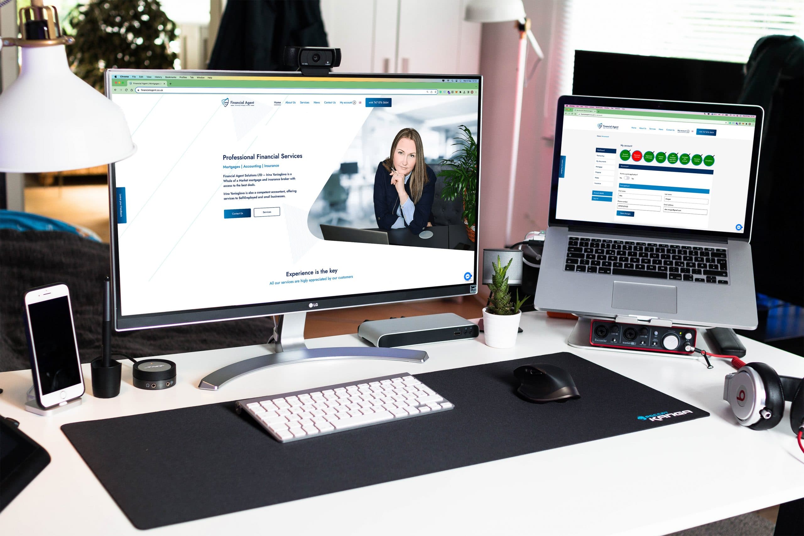 Financial Agent users platform