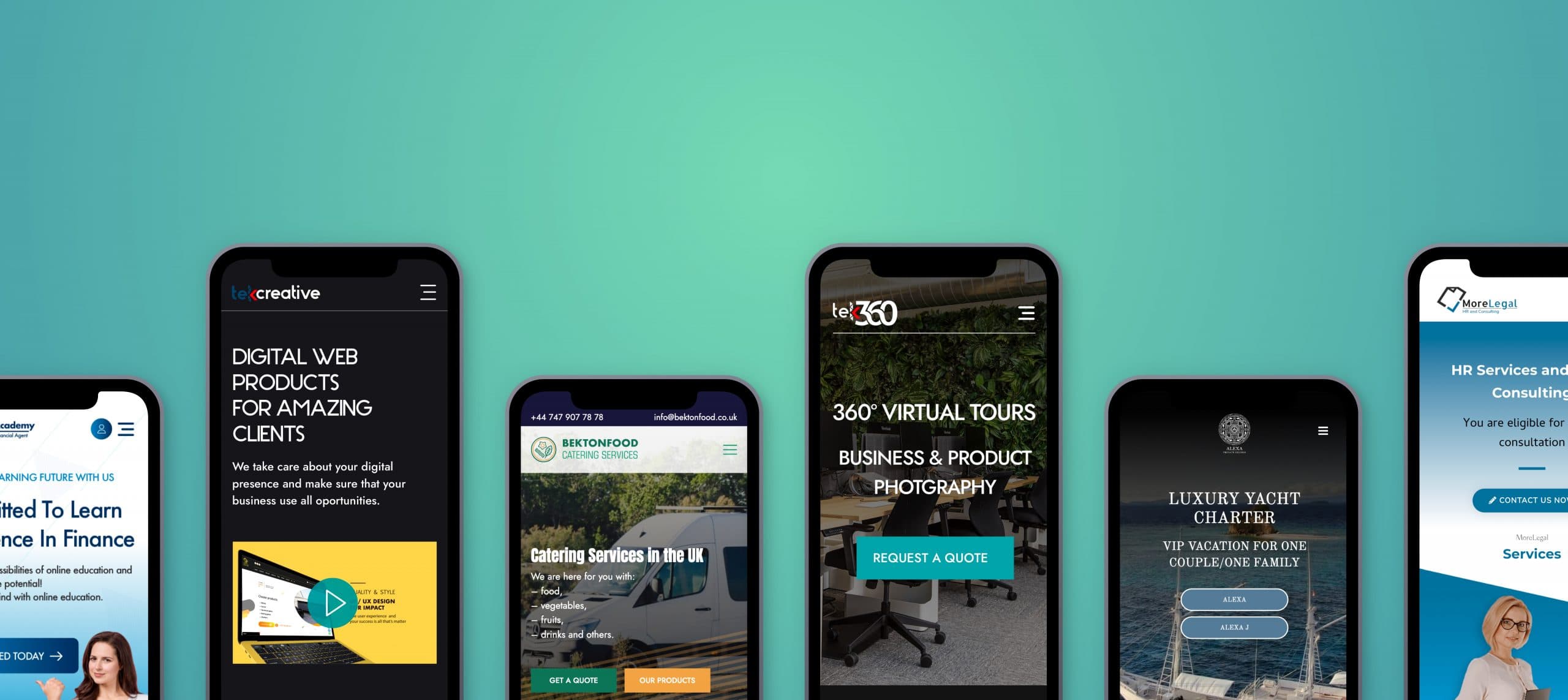 Responsive websites by TekCreative